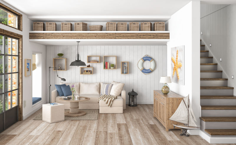 带着阁楼的公寓