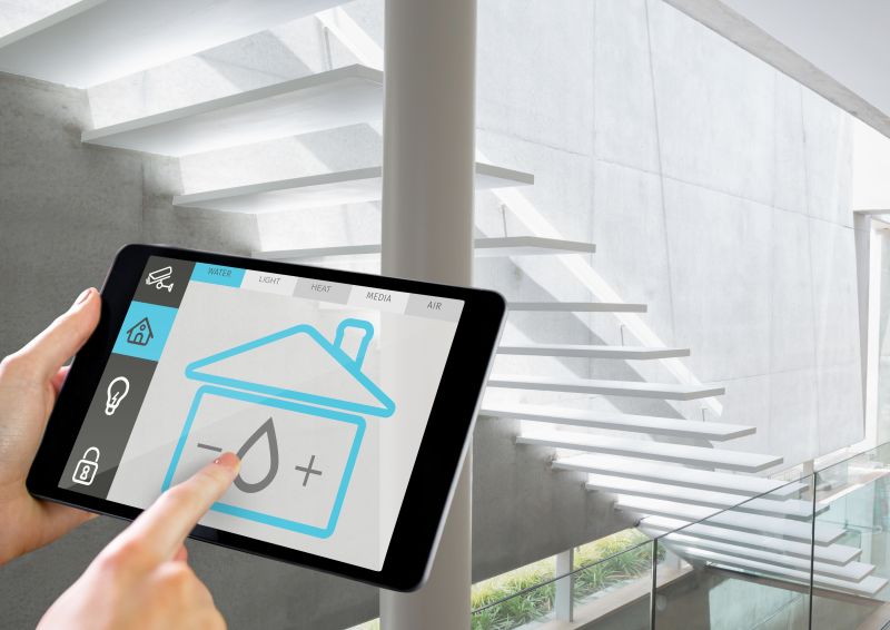 数字平板的房屋概念