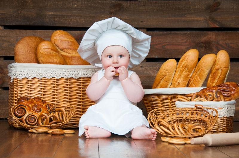 小厨师与面包
