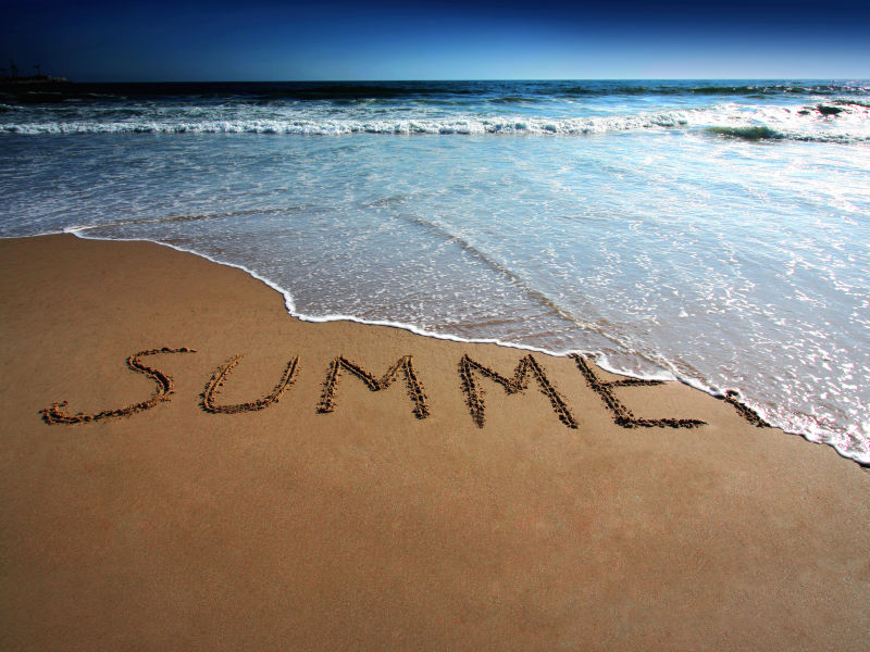 美丽的海水浴场