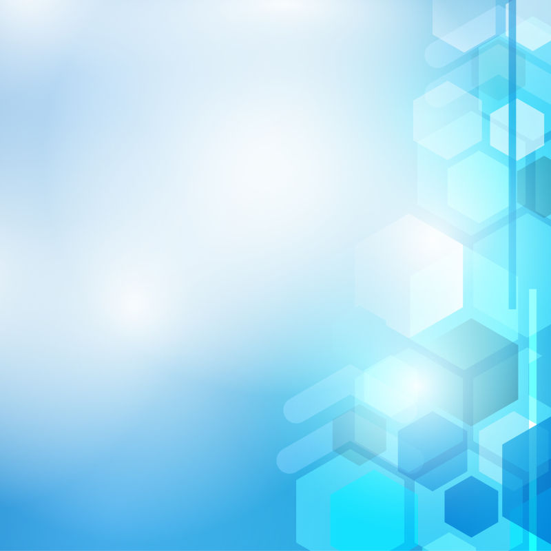 蓝色抽象技术背景矢量设计