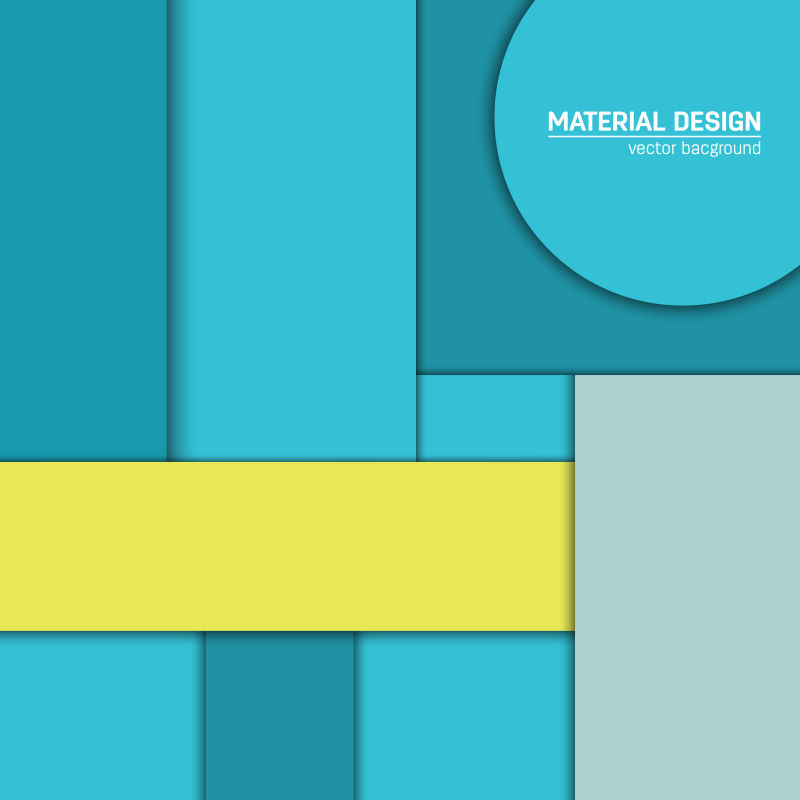 黄蓝色立体背景矢量设计