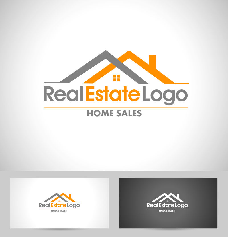 矢量的房屋logo设计