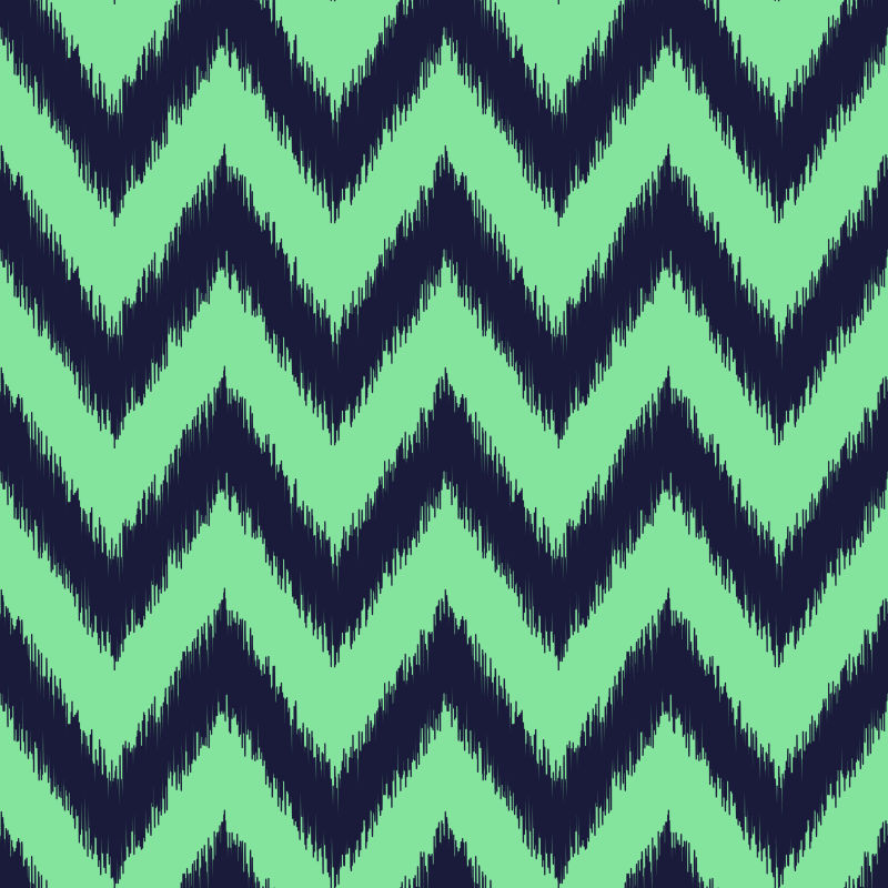 矢量的绿色波纹图案设计