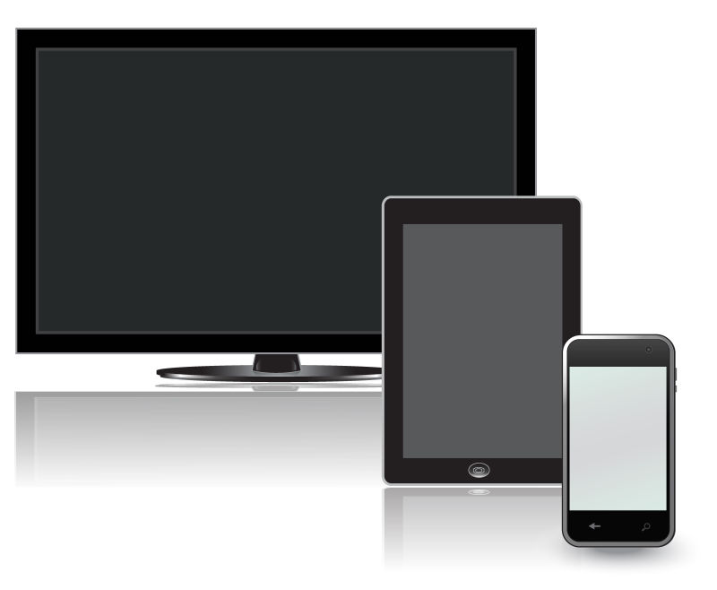 矢量的黑色电子屏幕