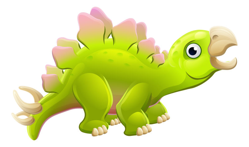 绿色恐龙背景图图片