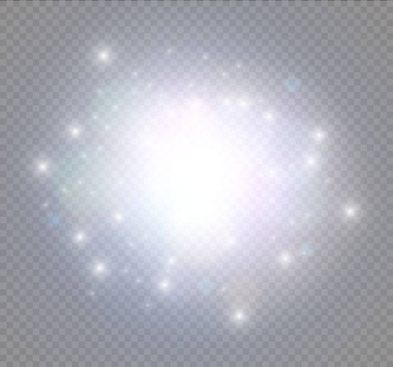 矢量现代闪光灯插图