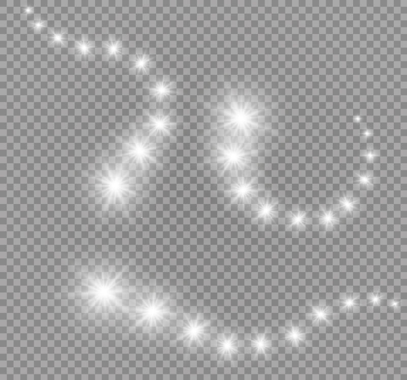 创意矢量闪烁的星星背景