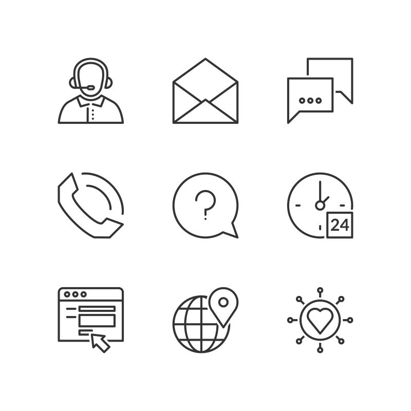 矢量的网络工具图标设计