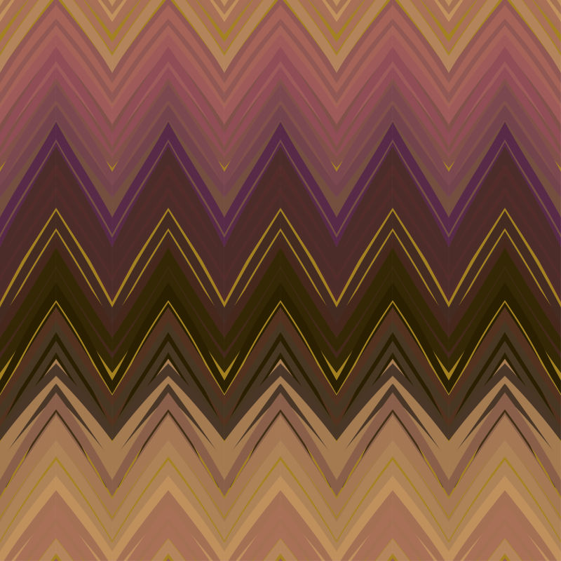 矢量的棕色锯齿图案