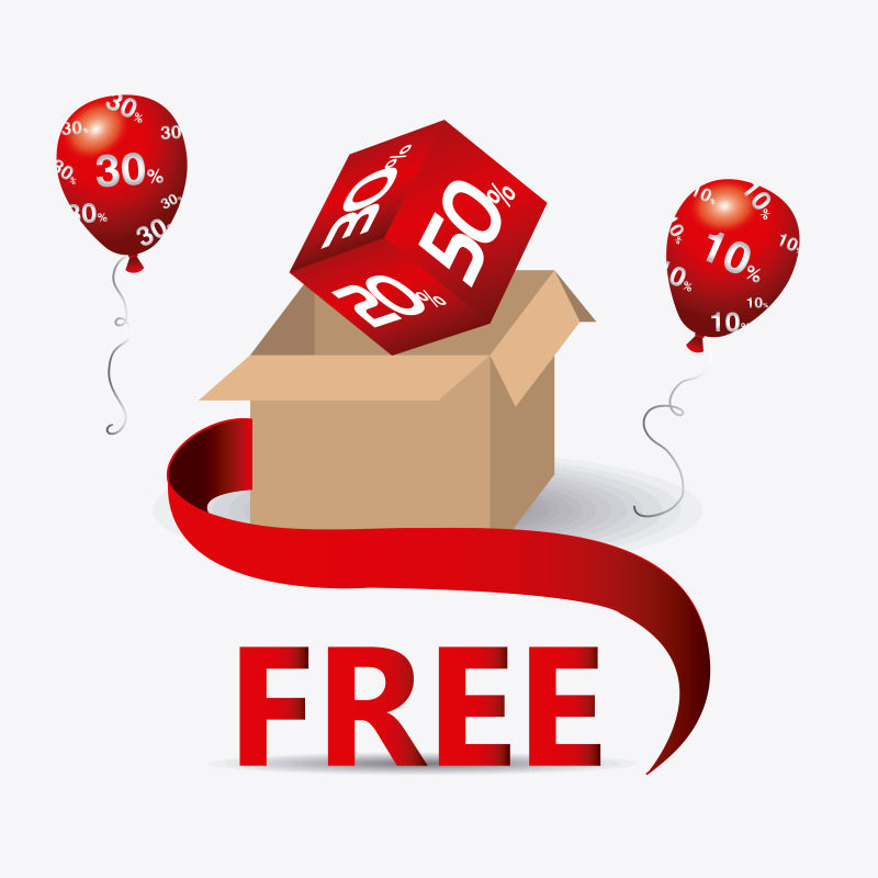 矢量的销售活动插图