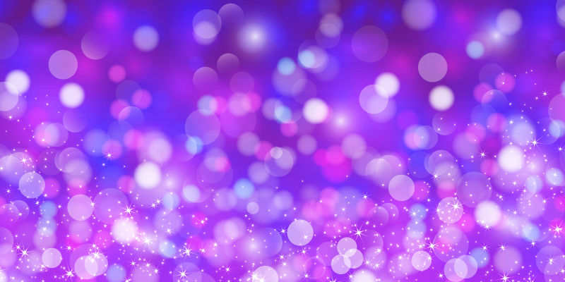 矢量梦幻紫色抽象光晕背景