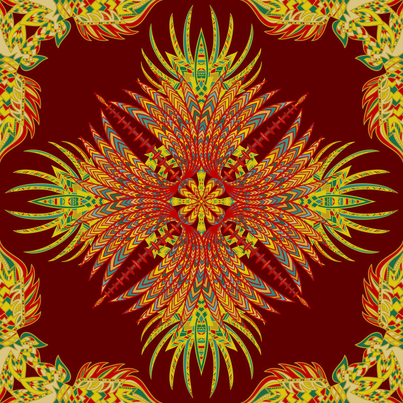 矢量的特色装饰背景