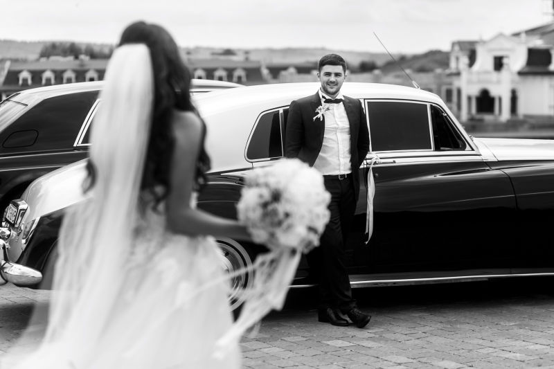 灰色浪漫的结婚仪式