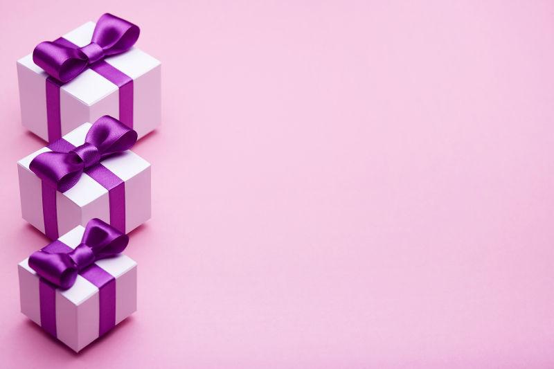 紫丝带礼品
