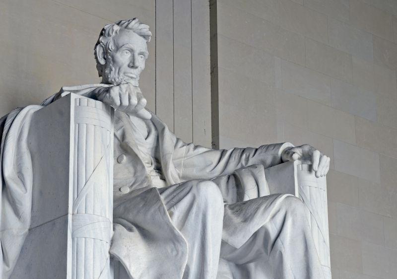 亚伯拉罕林肯的雕像