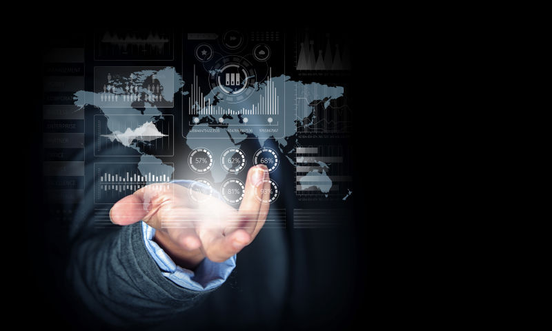 掌上媒体用户界面展示全球