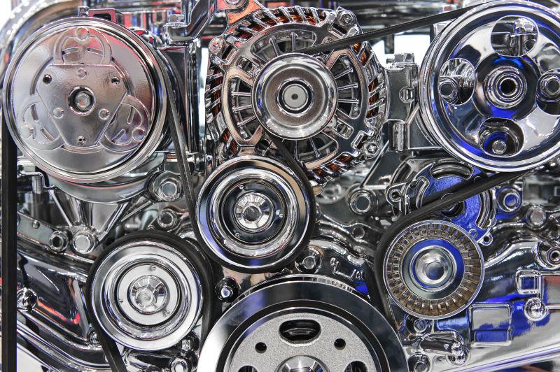 发动机和金属铬合金汽车发动机