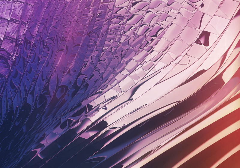 紫色渐变的抽象玻璃背景