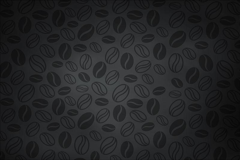 黑色的咖啡背景