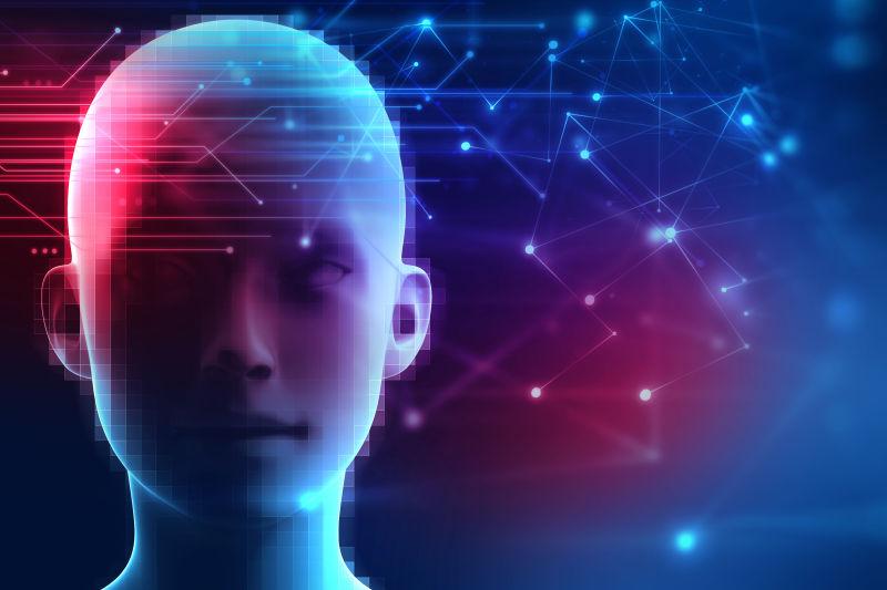 基于几何元素技术背景的人的三维绘制