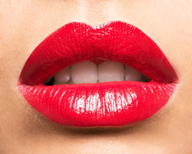 时尚魅力口红红唇