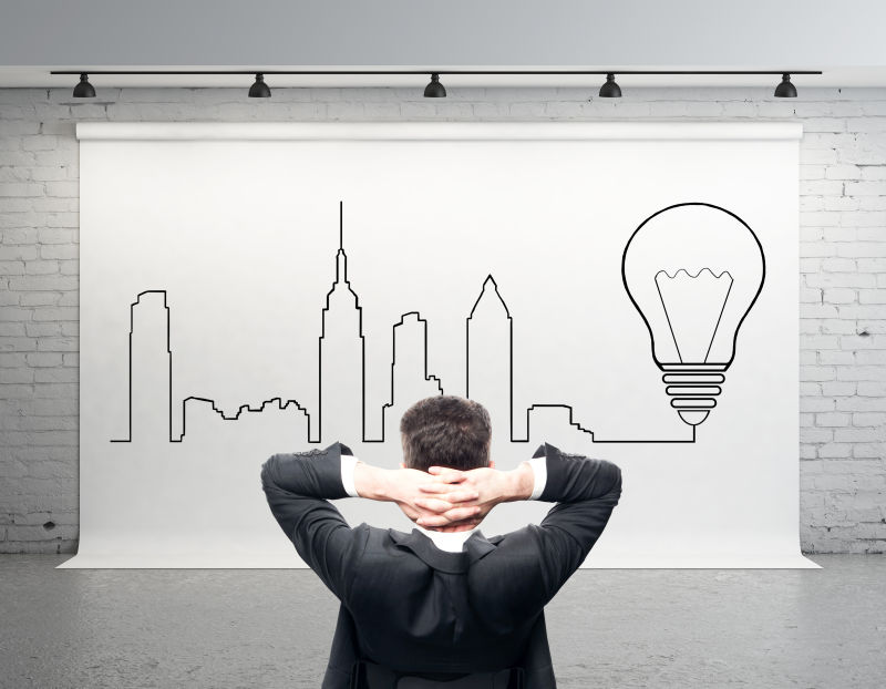 看商业草图的人