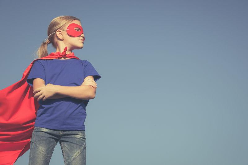 超级英雄小女孩