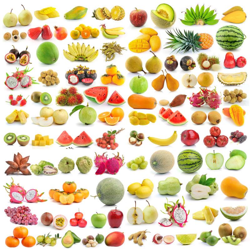 100种水果照片图片