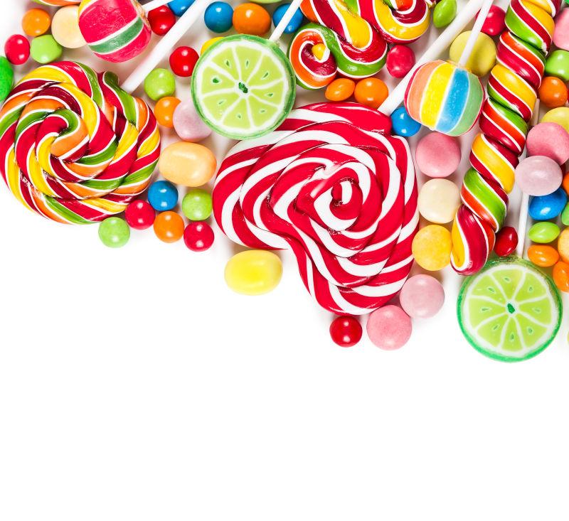 五颜六色的棒棒糖