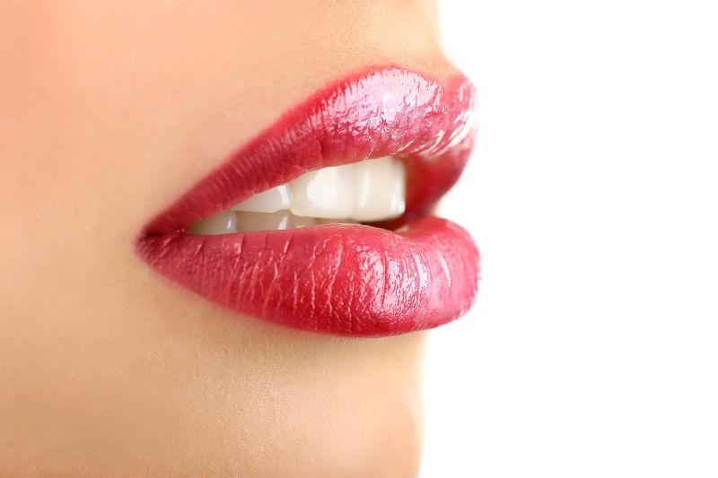 美丽的性感女性嘴唇