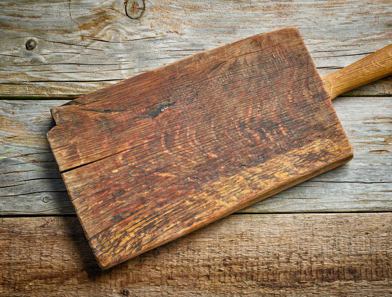 桌面上的旧木板