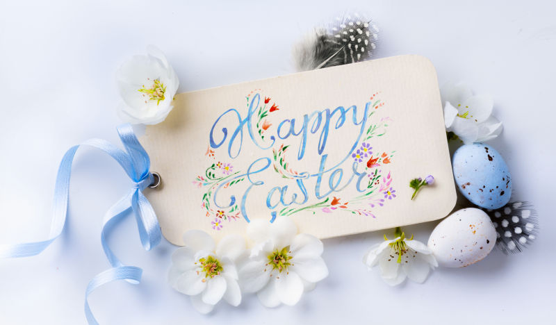 复活节彩蛋和贺卡