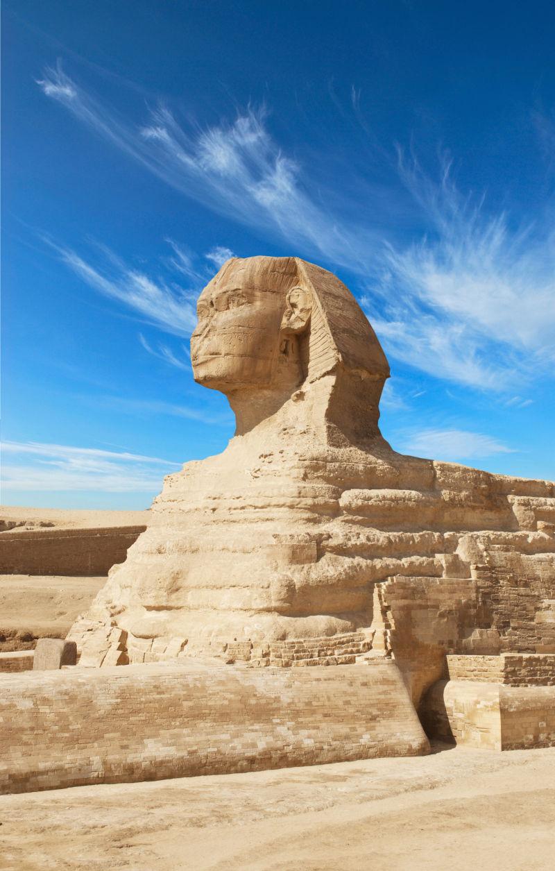 埃及的吉萨大狮身人面像