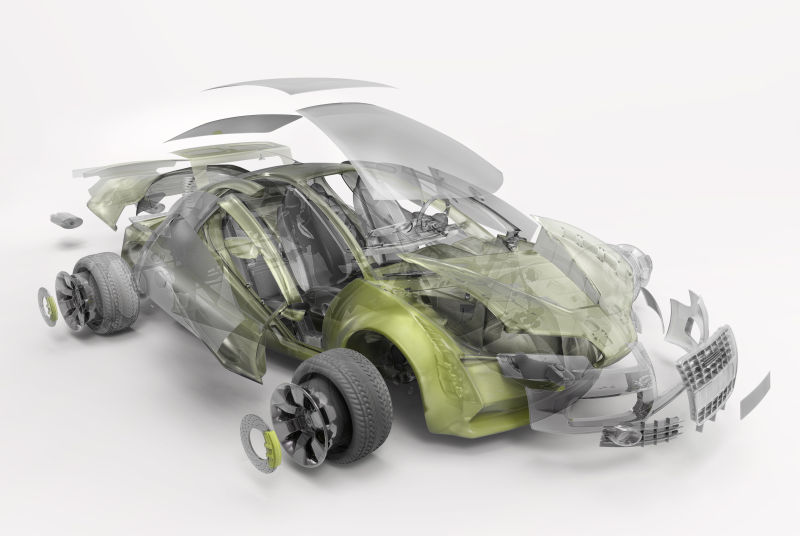 汽车内置模型结构