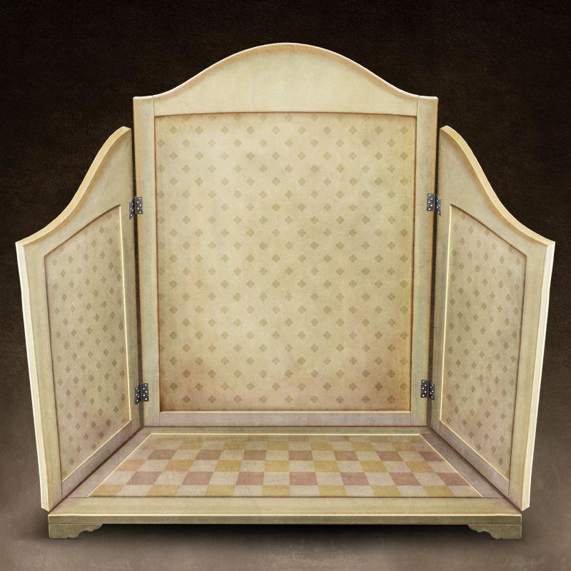 梦幻老式童话背景屏幕