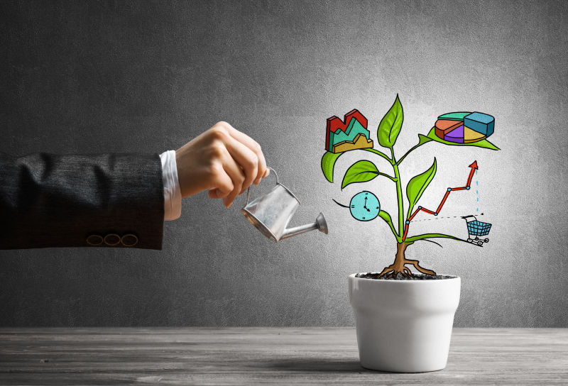 女性手中的经营理念与经营策略