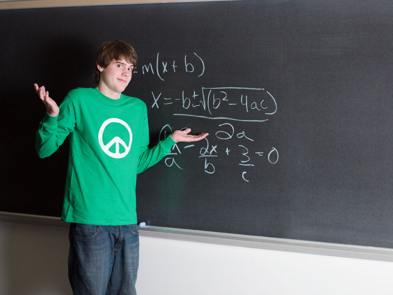 男孩与数学问题