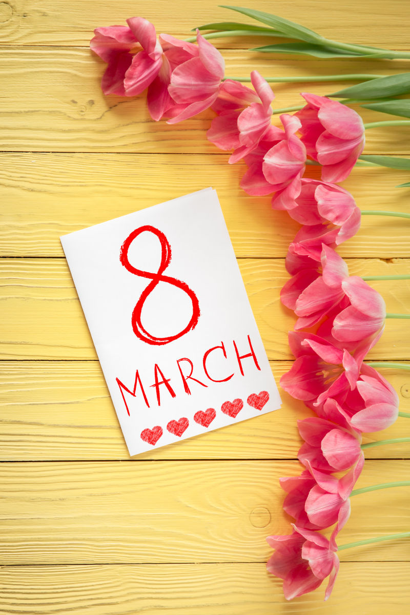 郁金香与母亲节