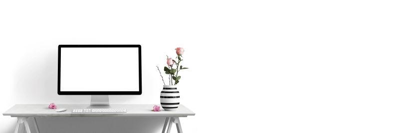 空白屏幕的电脑