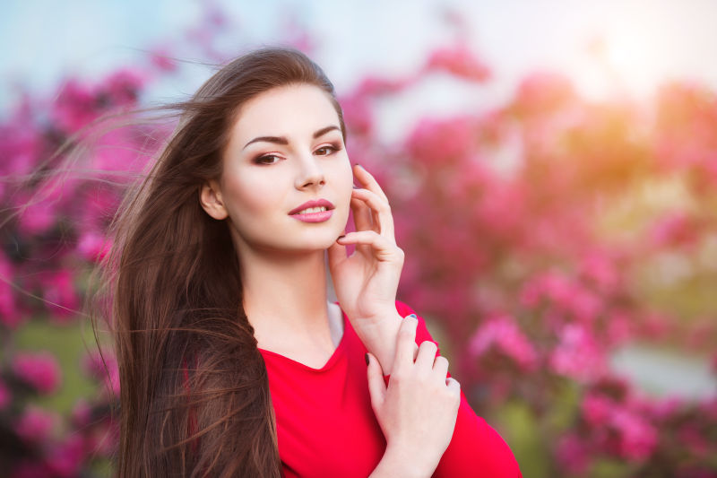 迷人的女性