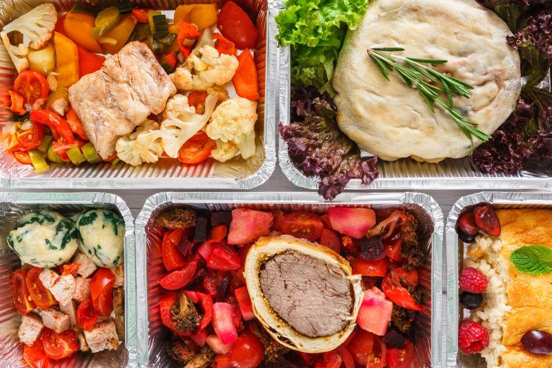 健康外卖食物