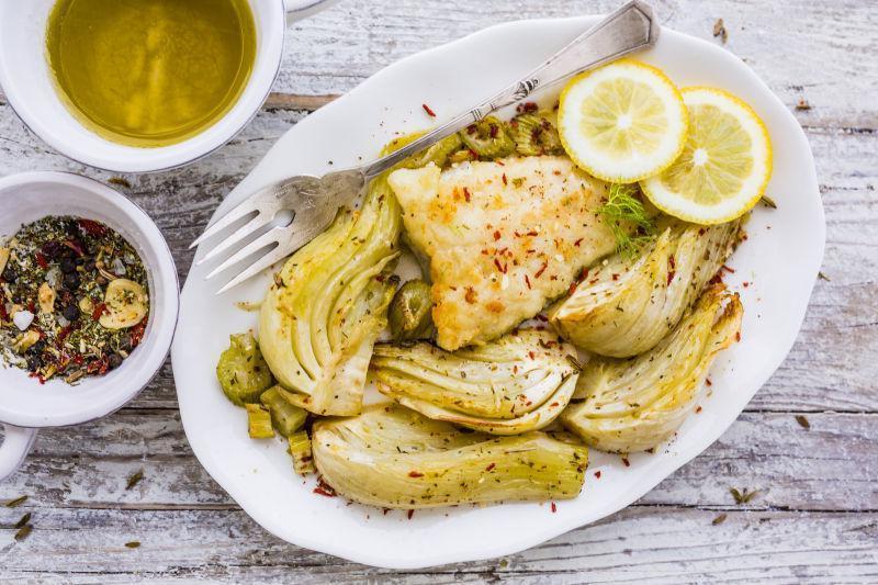 盘子里的韩国泡菜