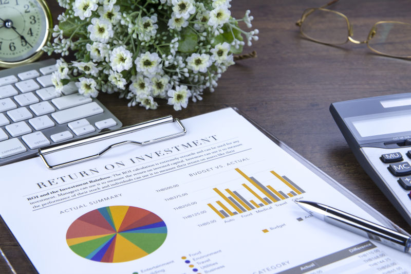 彩虹饼图的投资回报分析