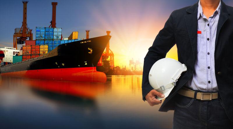 集装箱货船进出口港口