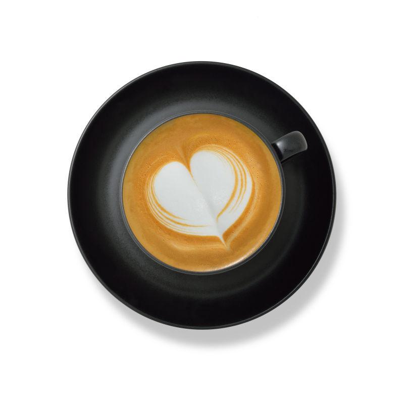 漂亮图案的咖啡艺术