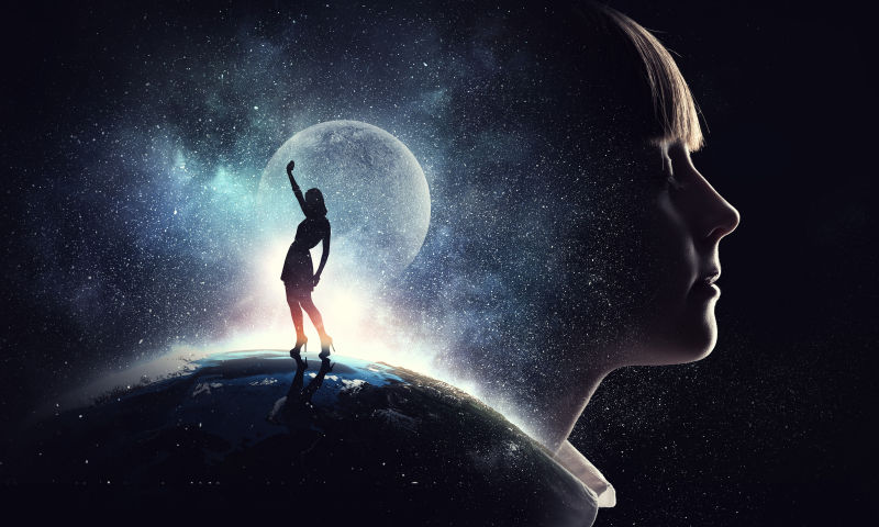 梦幻少女概念