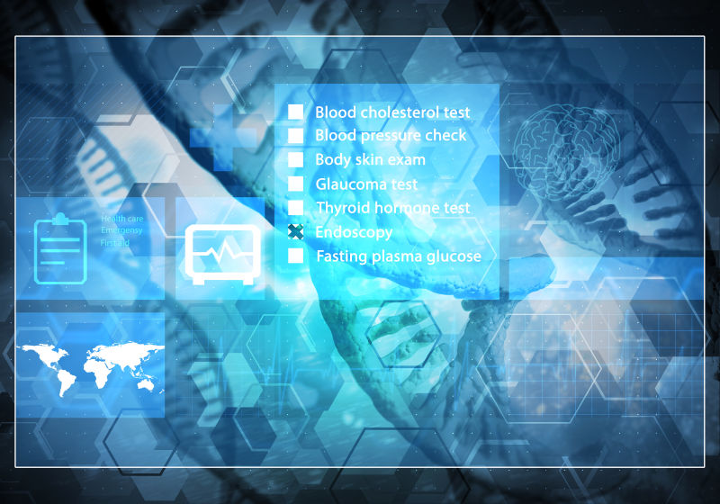 大脑医学背景图像