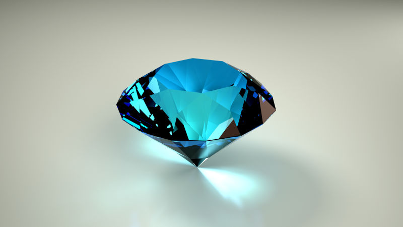 一颗蓝色的钻石