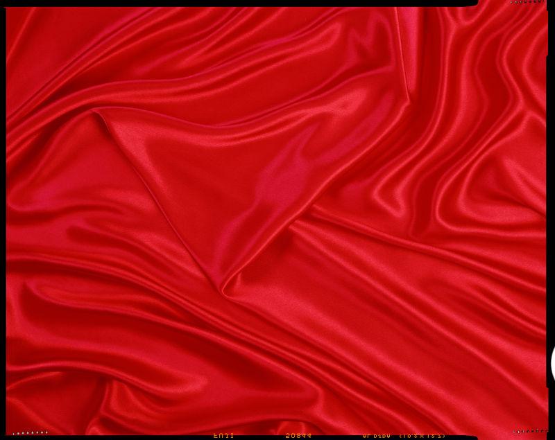 带水纹效果的丝绸